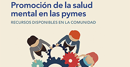 Portada de l'estudi tècnic 'Promoción de la salud mental en las pymes', liderat per AMMFEINA a petició de l'INSST.